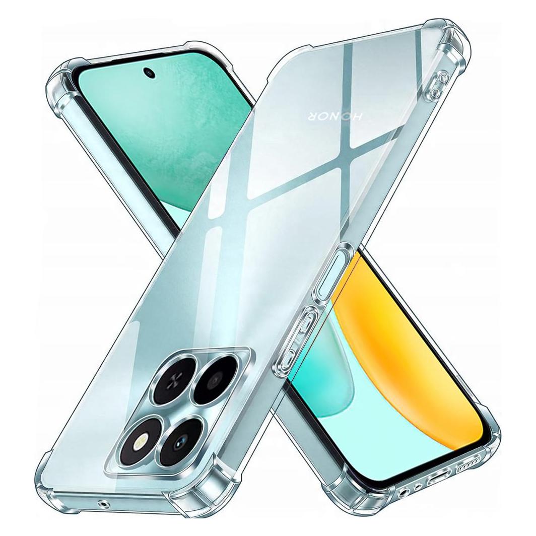 Techsuit - Shockproof Clear Silicone - Honor X6c - Clear (Honor X6) (59705351)