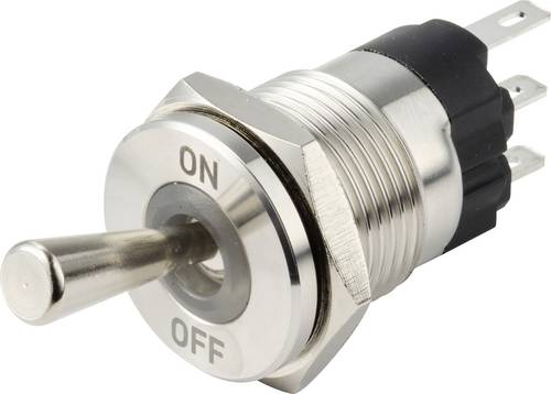 TRU COMPONENTS TC-14378408 Kippschalter 250 V/AC 15A 1 x Ein/Aus IP67 1St.