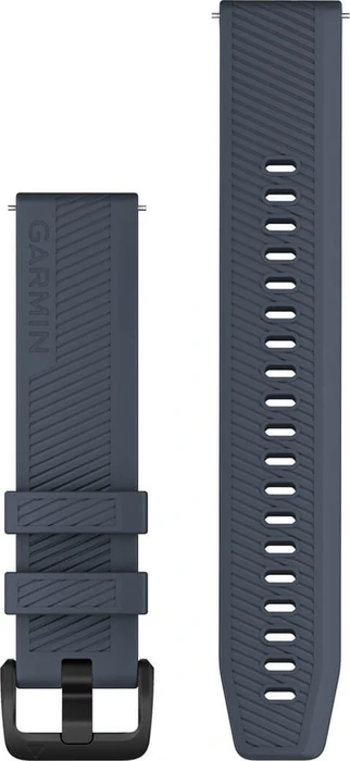 Garmin Quick Release (20 mm) Silikon, Granite Blue