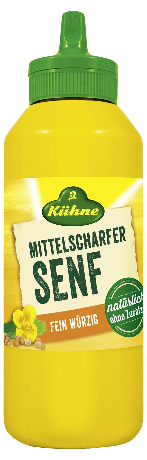 Kühne Senf mittelscharf 250,0 ml 508063