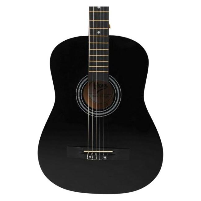 V-TONE CG ONE BK 4/4 Konzertgitarre Schwarz (Konzertgitarre, ABS, Lindenholz, Okoume) (5908249819245)