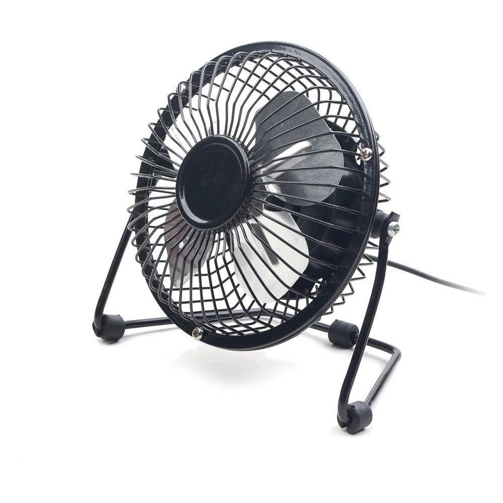 C-Tech USB-Tischventilator 4" schwarz (UF-01)