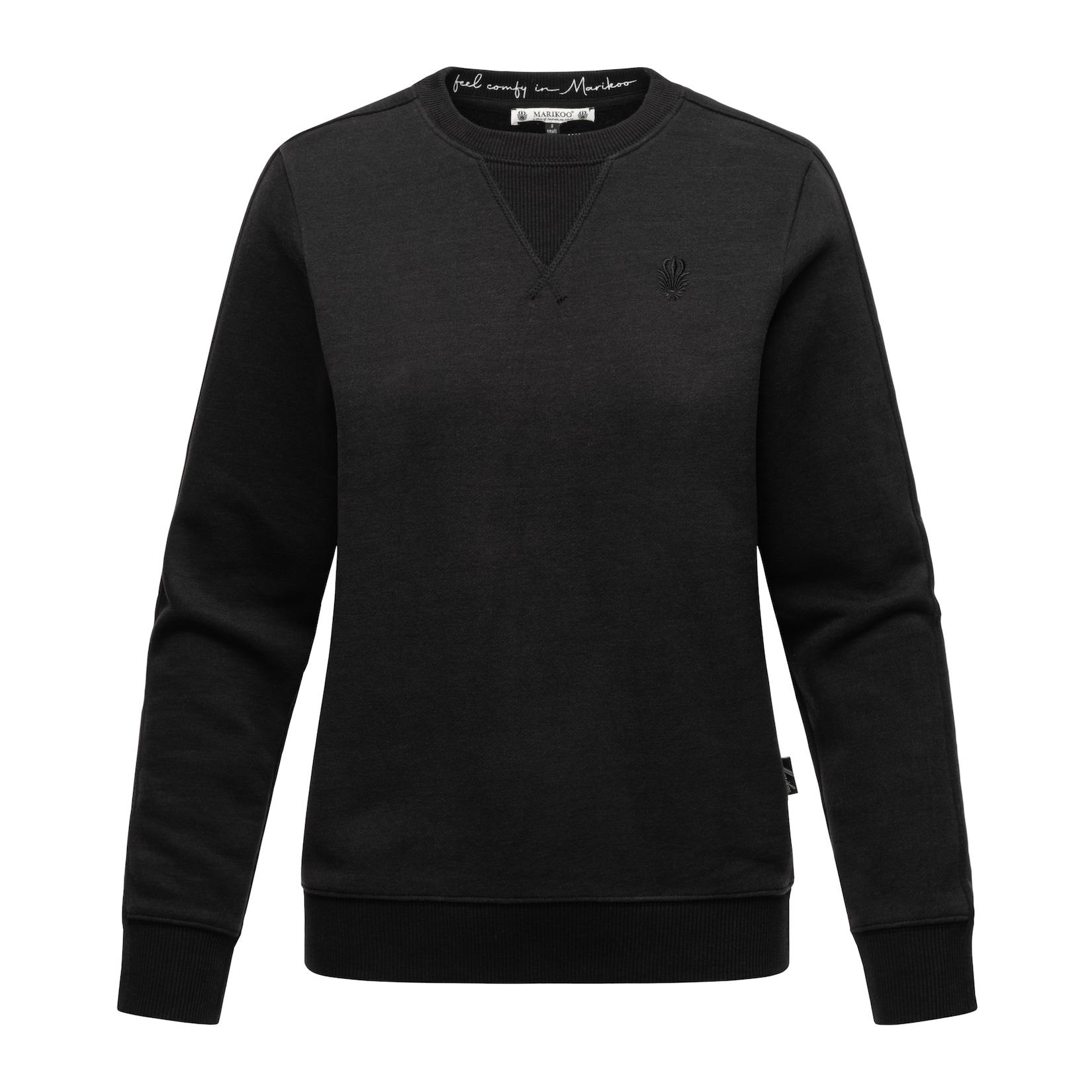 MARIKOO Damen Sweatshirt Pullover Mit Recyceltem Material Umikoo