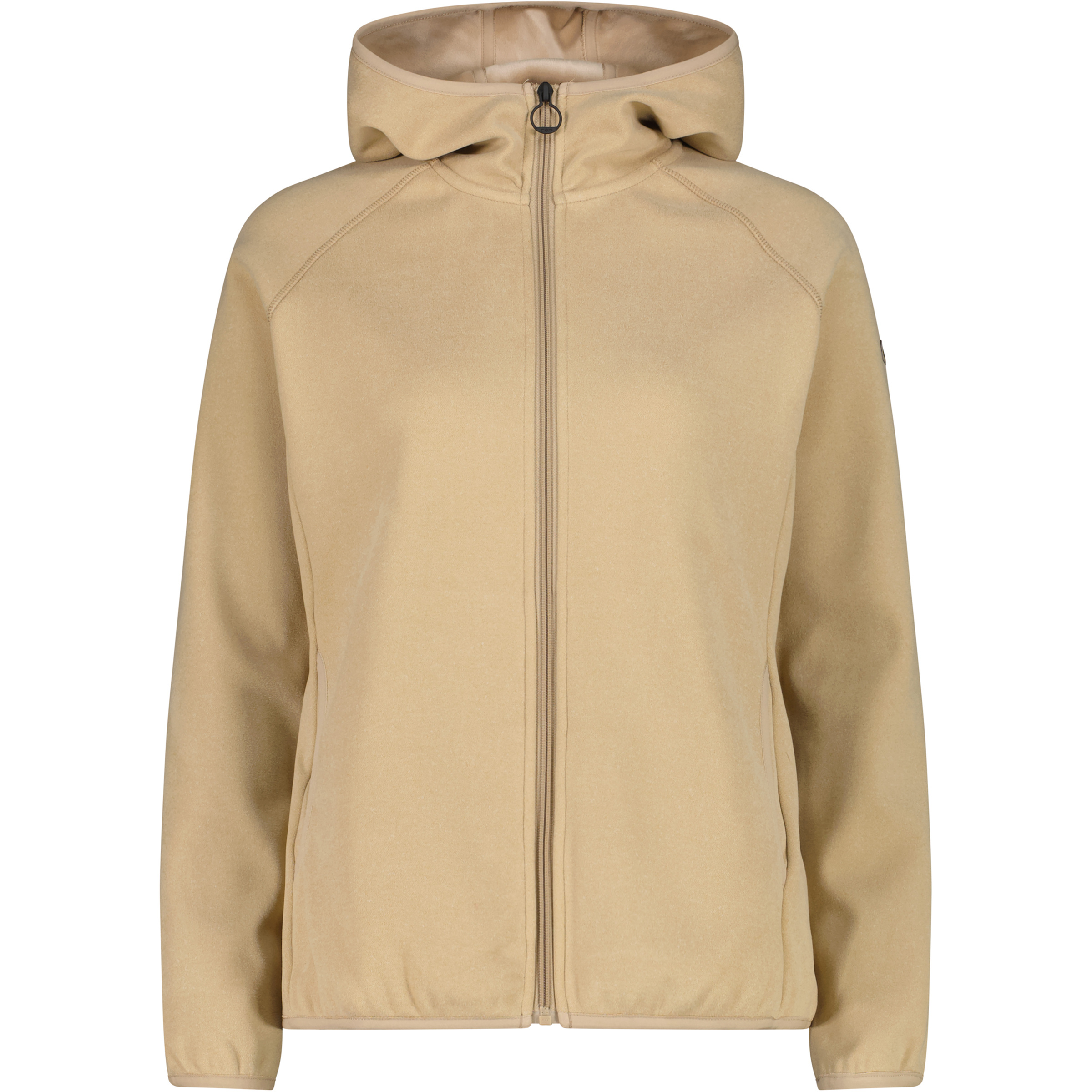 CMP Damen Fleecejacke beige Größe L Trekking Schnell trocknend