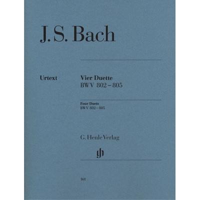 Johann Sebastian Bach - Vier Duette BWV 802-805 -