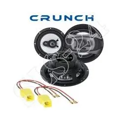 Fiat Punto (188) Crunch GTi62 Lautsprecher Einbauset 180 Watt Front Door Türe...