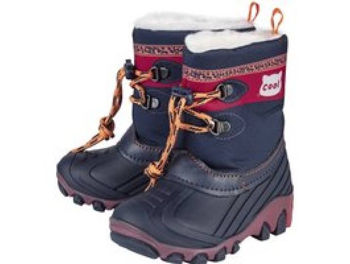 LUPILU® Bottes d'hiver LED fille (bleu marine/rose, 27)