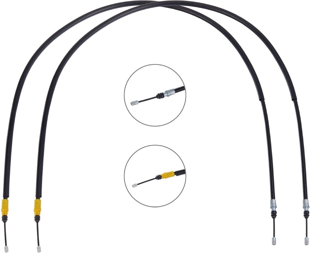 RIDEX 124C1112 Handbrake cable
