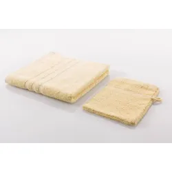 Gözze Frottierserie Sylt uni vanille Saunatuch 70 cm x 200 cm