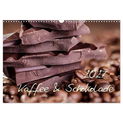 Kaffee & Schokolade (Wandkalender 2027 DIN A3 quer), CALVENDO Monatskalender
