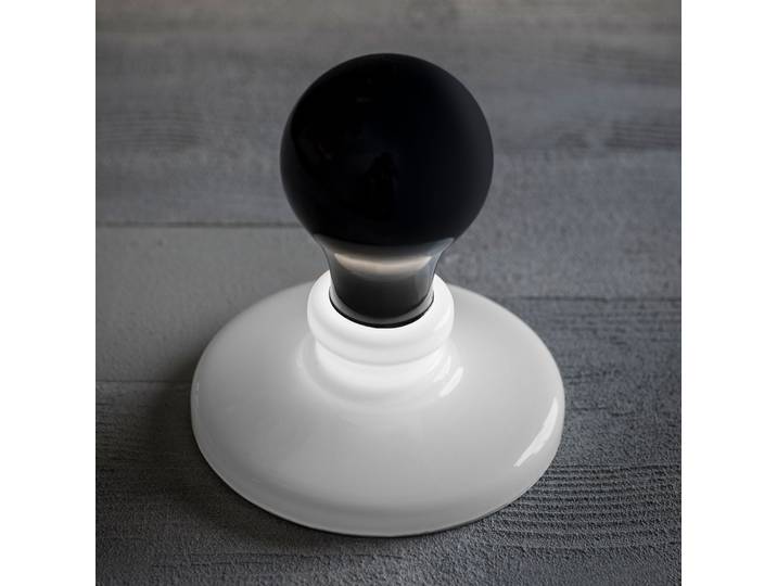 Light Bulb Lampe de Table Noir - Foscarini Black Light - Salon / séjour - Design - Verre