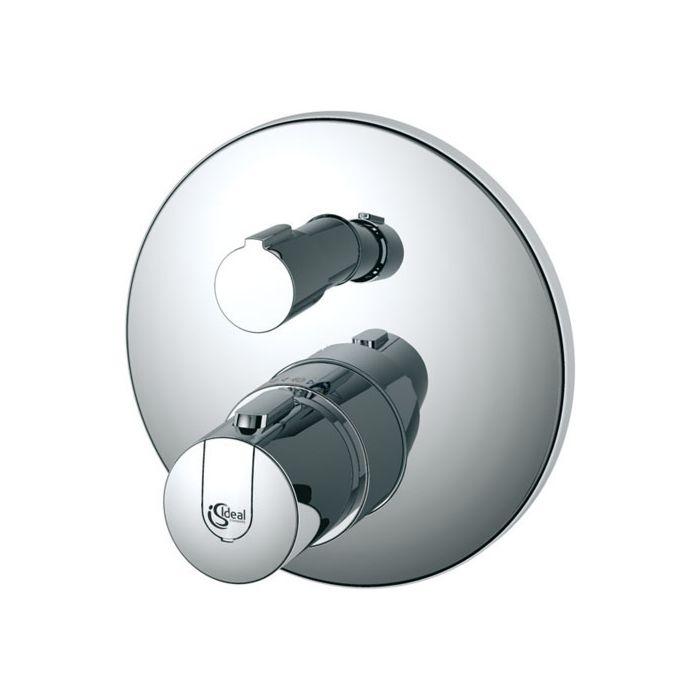 Ideal Standard Brause Thermostat CeraTherm A4659AA Unterputz-Brausethermostat, EASY-Box, verchromt