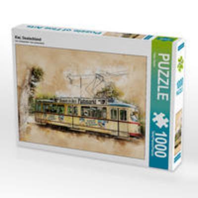 CALVENDO Puzzle Kiel, Deutschland 1000 Teile Lege-Größe 64 x 48 cm Foto-Puzzle Bild von Peter Roder