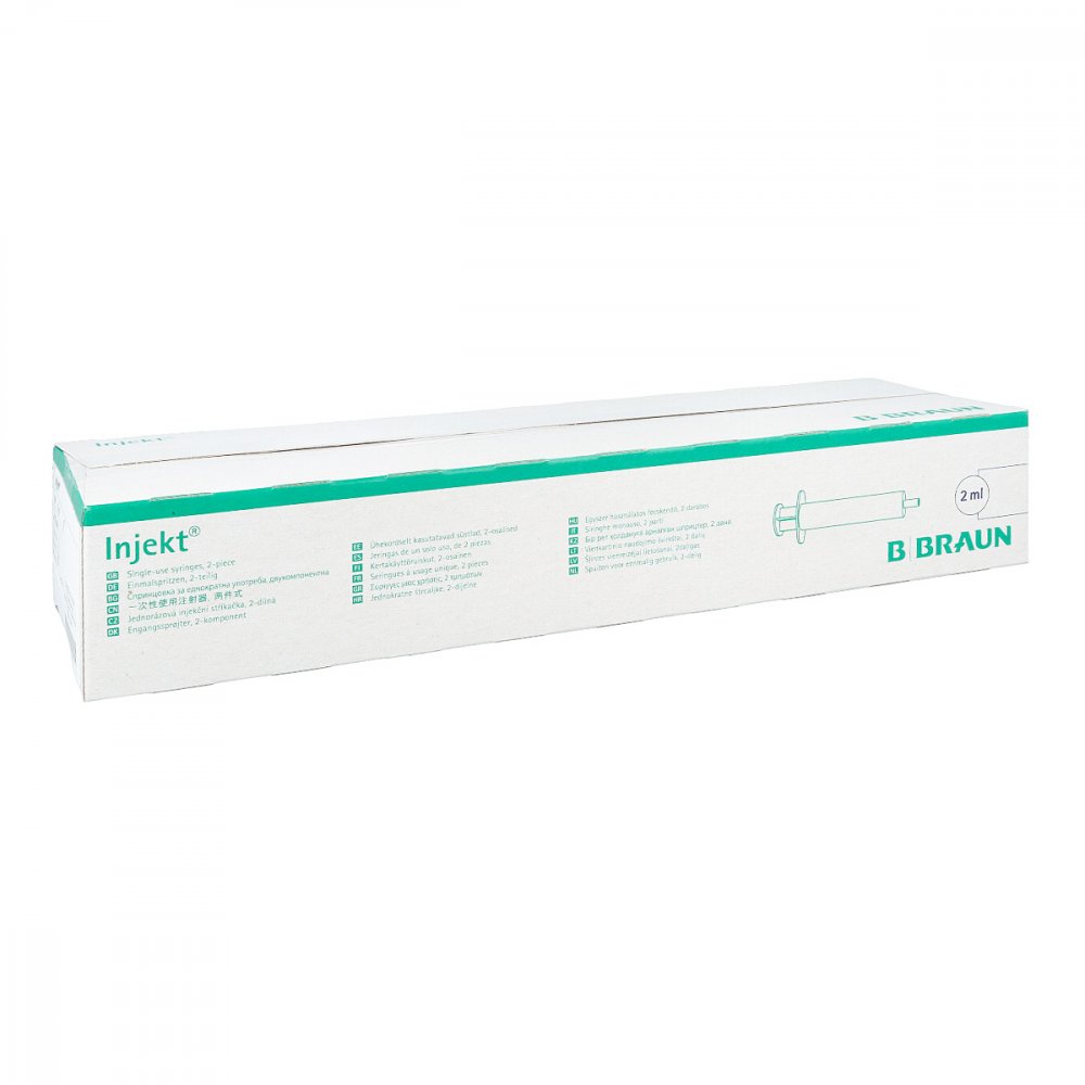 actiPart GmbH Injekt Spritzen 2ml mit zentr.Konus Luer 05977610