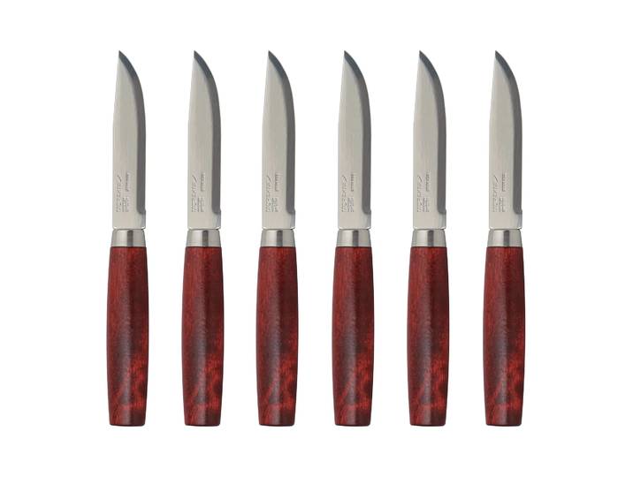 Morakniv Mora Messer Classic Steak Knife 6er Pack Rot