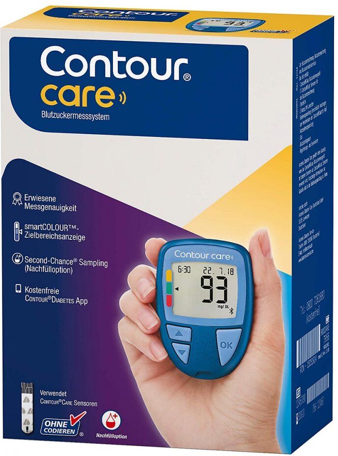 Contour Care Set Blutzuckermesssystem mg/dl