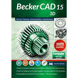 Markt + Technik BeckerCAD 15 - 3D Download Code für Windows
