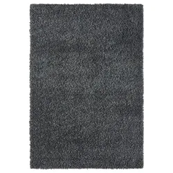 MyFlair Teppich Elodie, 160cm x 230cm, Farbe Dunkelgrau, rechteckig, Florhöhe 37mm