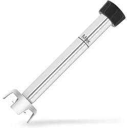 Royal Catering Mixstab Edelstahl Pürierstab Zubehör Gastro Stabmixer Handmixer Mixer 300 mm, Stabmixer, Silber