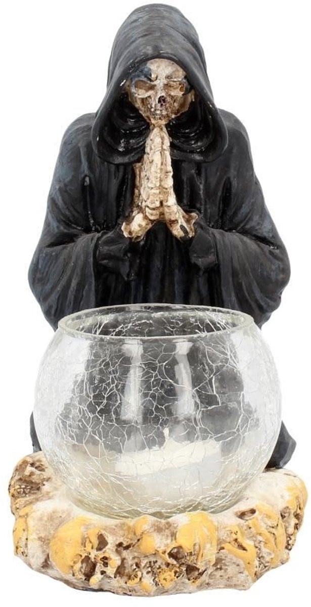 Nemesis Now Theelichthouder Reapers Prayer Magere Hein Multicolours
