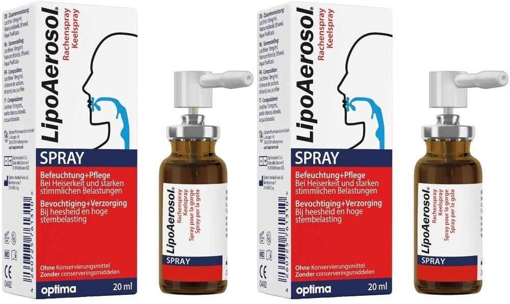 Lipoaerosol Spray 2x 2x20 ml