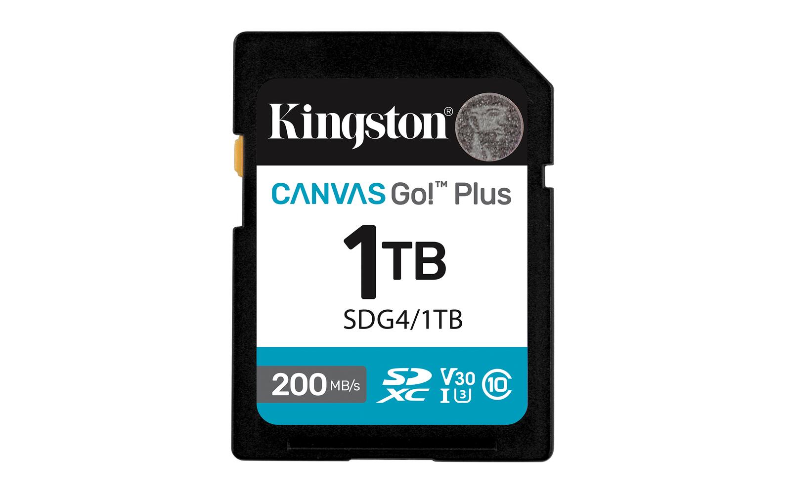 Kingston Canvas Go Plus SDXC - 1 TB SDG4/1TB