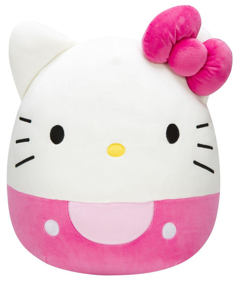 Jazwares Squishmallows Hello Kitty pluche knuffel, roze, 30 cm