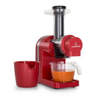 Klarstein Bella Elegance Saftpresse 200 W 400 ml BPA-frei Rot