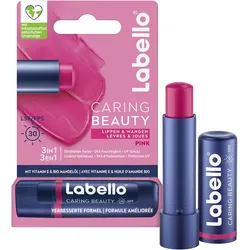 Labello CARING BEAUTY PINK LSF 30 Lippenpflege 4,8 g