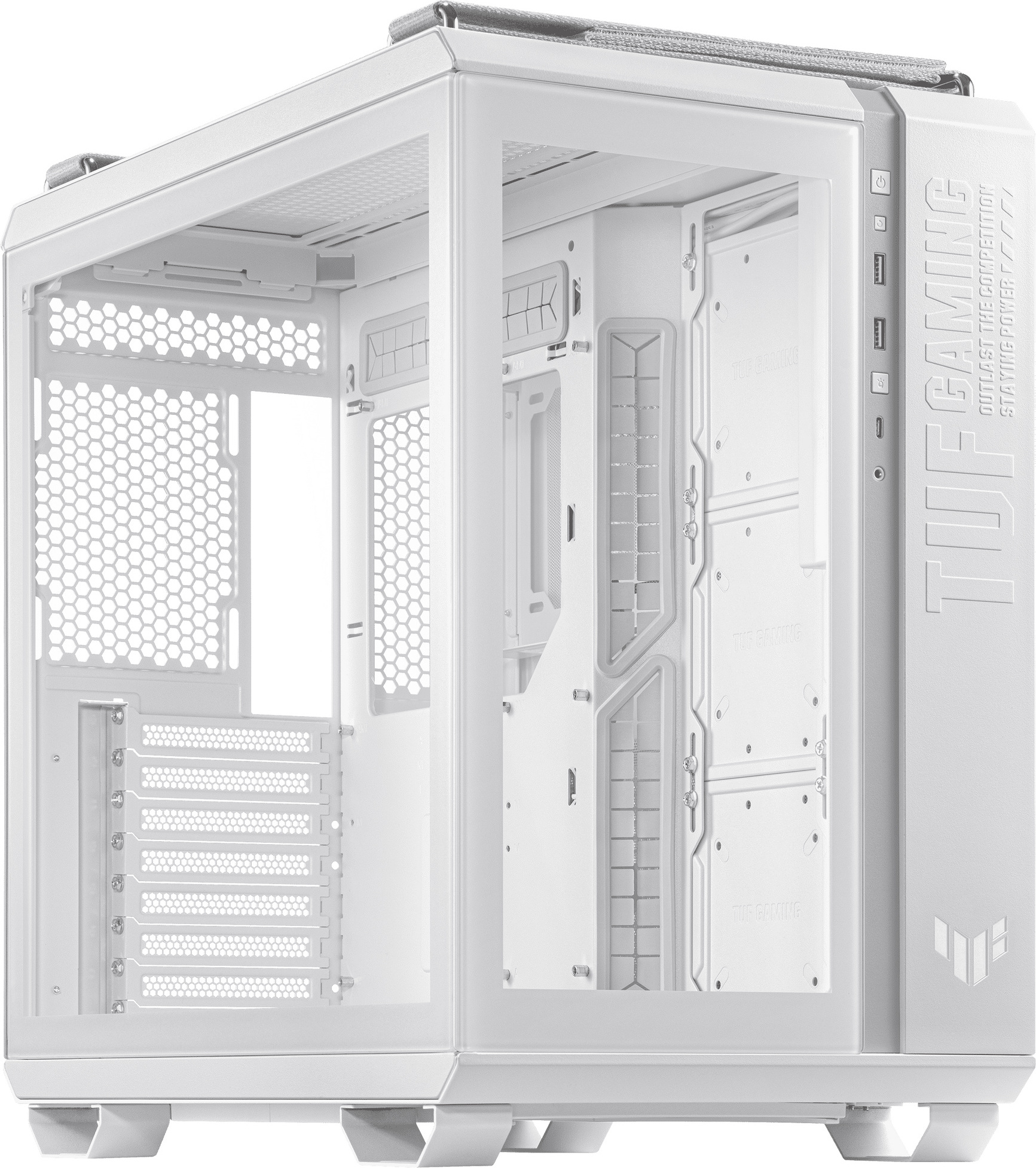TUF Gaming GT502 Midi Tower Weiß
