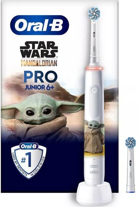 Oral-B Pro Junior 6+ Star Wars Mandalorian Cepillo Kids 3+ 1ud