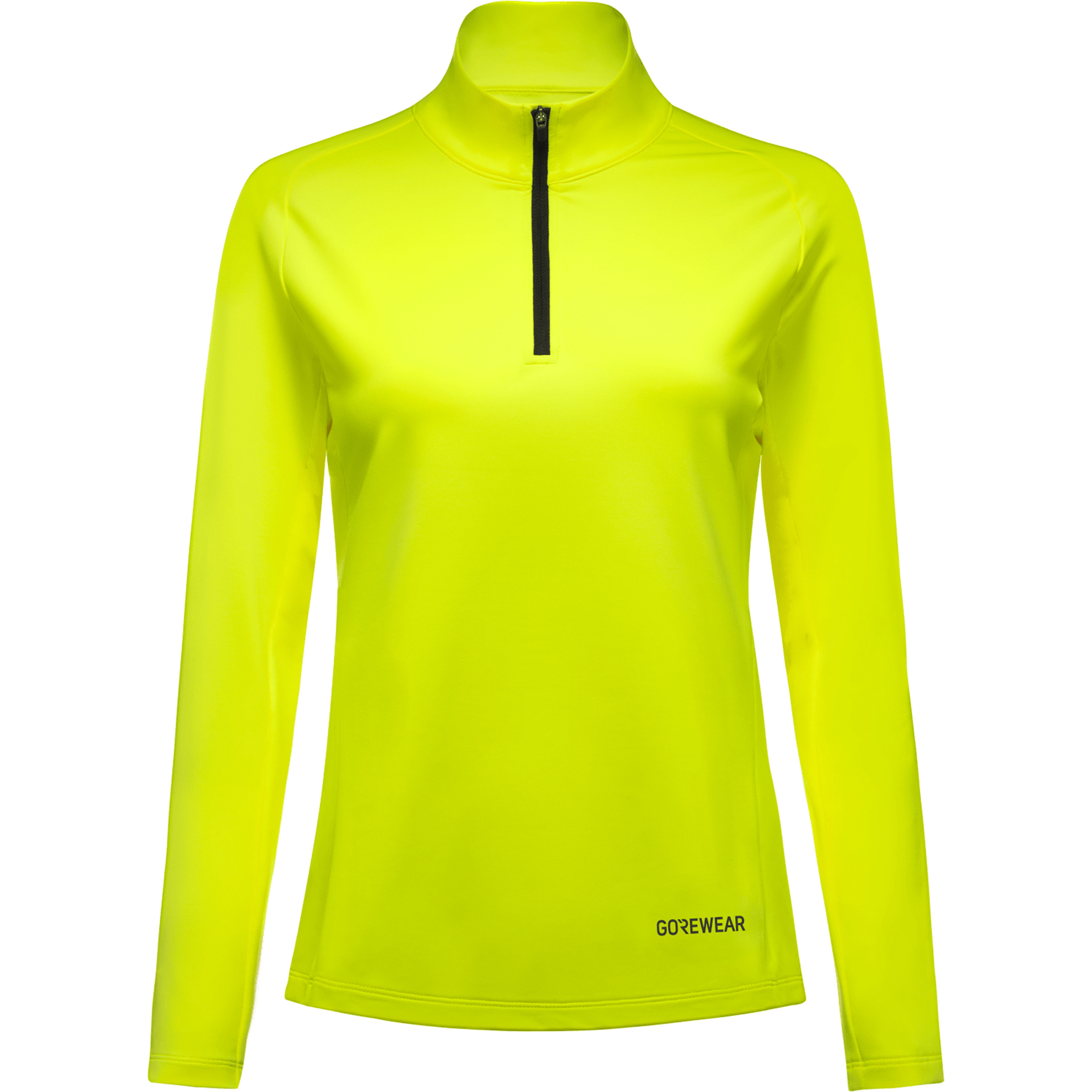 Gore Wear Everyday Mid 1/4-Zip Damen Longsleeves gelb Größe XXL Trekking Isolierend