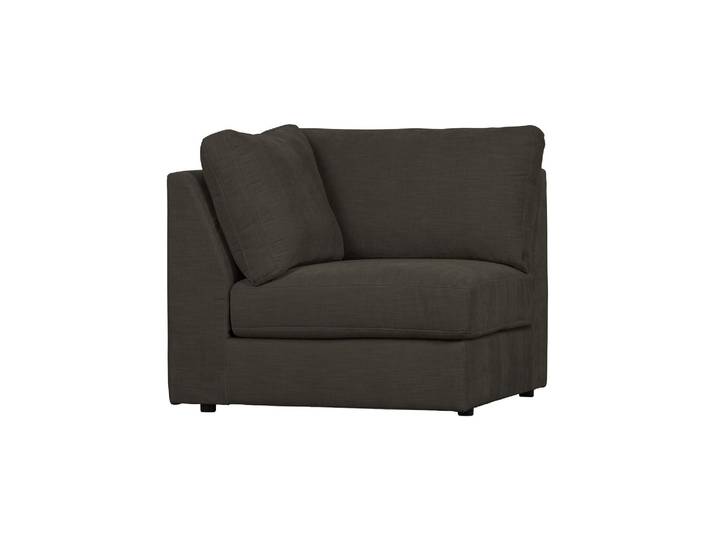 Élément d'angle canapé modulable Anthracite FAMILY
