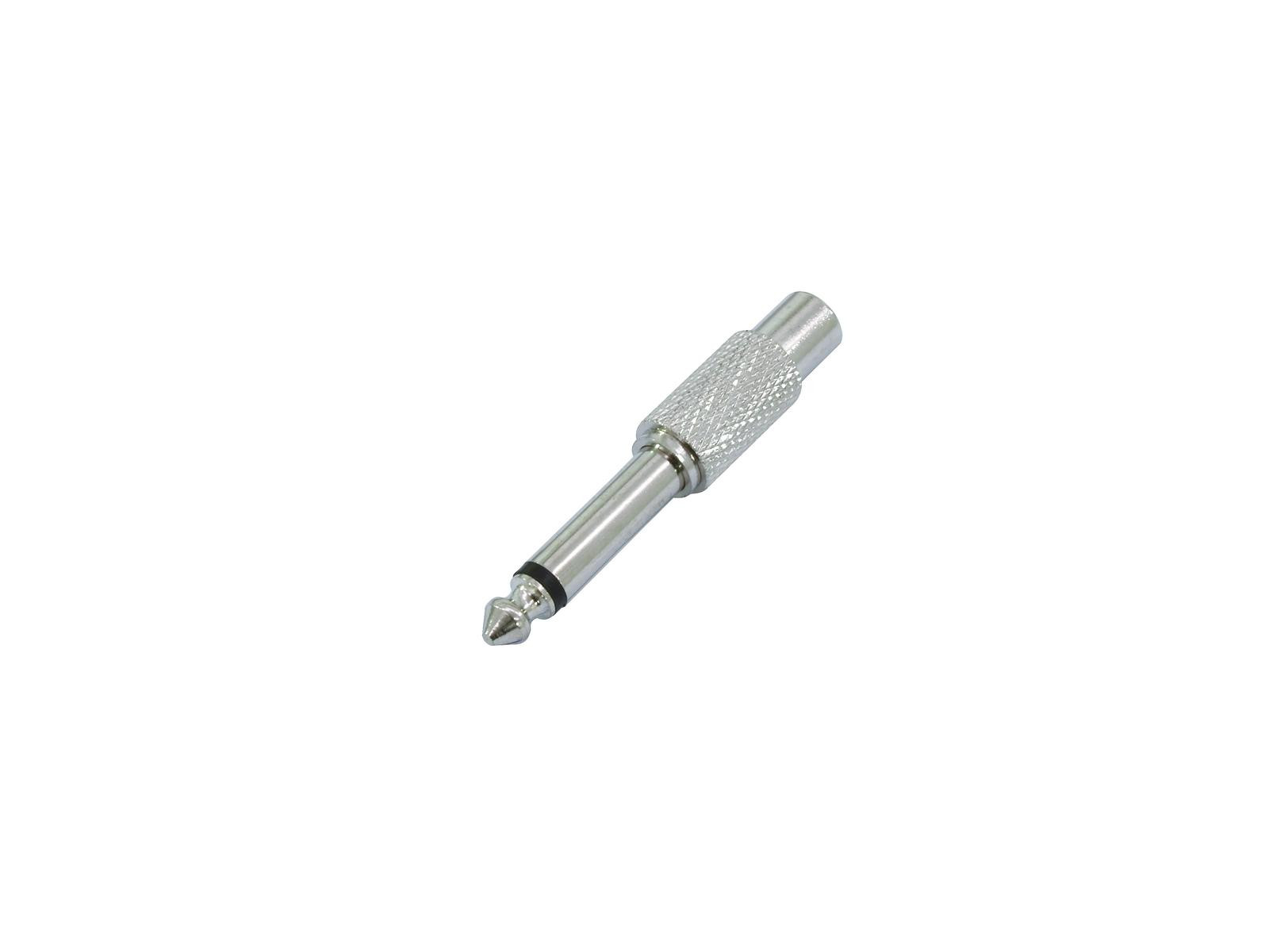 Omnitronic Adapter Cinch vrouwelijk naar Klink mannelijk 10 stuks