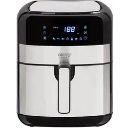 Camry CR 6311 Fritteuse Eins/Eine(r) Eigenständig Heissluftfritteuse, Edelstahl, Fritteuse, Schwarz, Silber