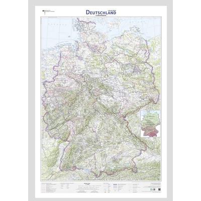 Deutschland auf einen Blick!, Sonstige von , Bundesamt f. Kartographie u. Geodäsie, 978-3-86482-157-8