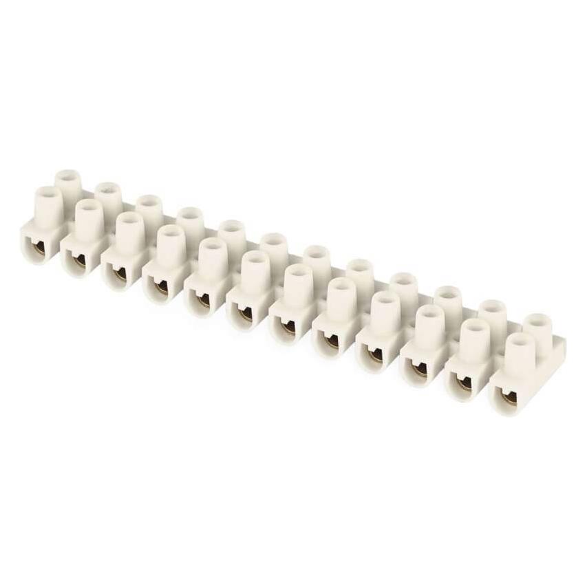 Emos Klemmleiste 2,5-4 mm2, weiss (70415915)