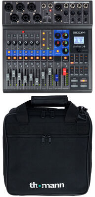 Zoom LiveTrak L-8 Bag Bundle Noir