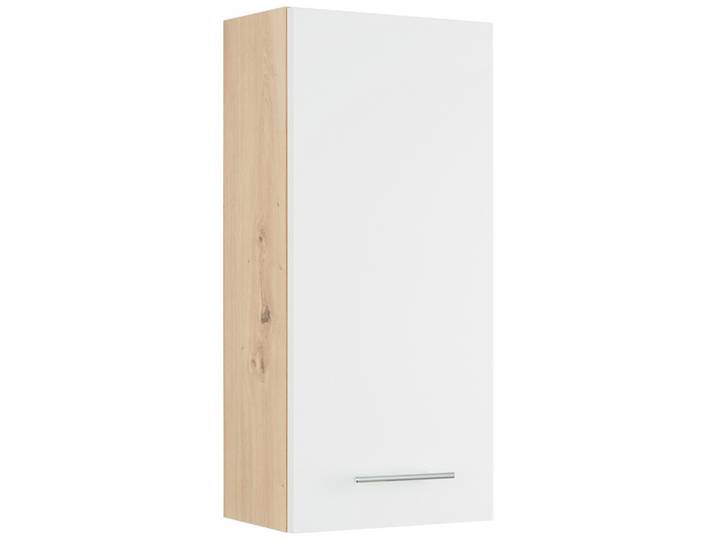 Oberschrank Santino II in Weiß/Eichefarben
