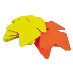 Apli agipa Symbol-Etiketten 'Pfeil', gelb/orange, 320 x 480 mm