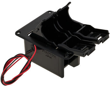 Gotoh Battery Box 9V BB-04W Schwarz