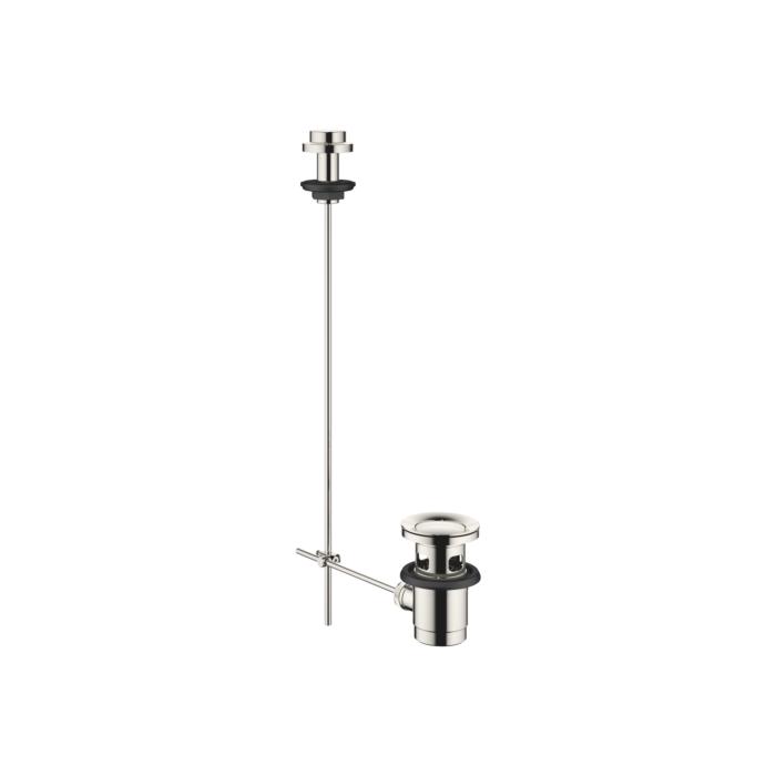 Dornbracht Ablaufgarnitur 10200970-08 1 1/4", Zugknopf für Standmontage, platin