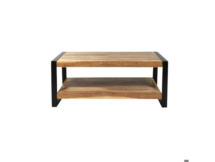 Table basse en bois d'acacia 100 cm Havana