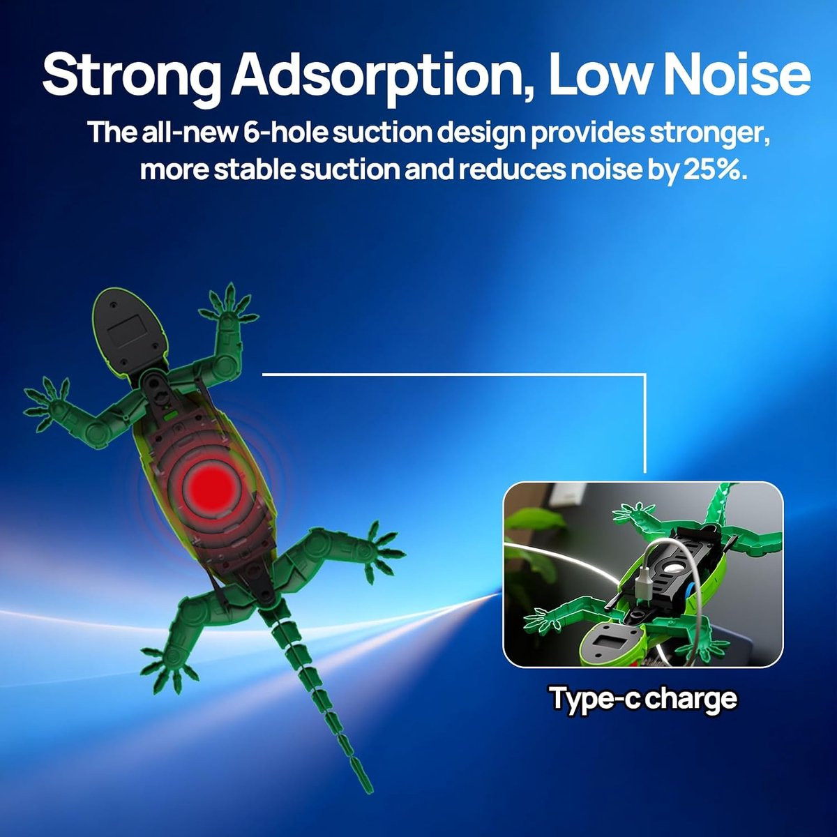 RC Crawler Gecko op afstand bestuurde klimauto met LED-verlichting voor kinderen