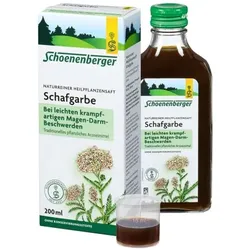 Schoenenberger Naturreiner Heilpflanzensaft Schafgarbe 200 ml