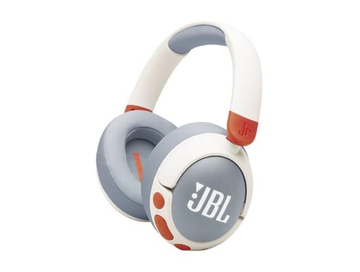 JBL Junior 470NC, Draadloze Over-Ear Hoofdtelefoon voor Kinderen, Wit