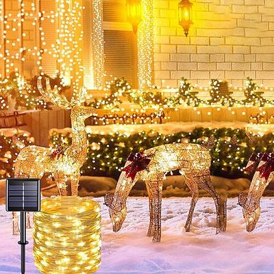 solar kupferdraht licht park rasen party außenbeleuchtung weihnachten string zimmer layout dekorative string licht