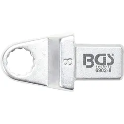 BGS Einsteck-Ringschlüssel 8 mm Aufnahme 9 x 12 mm - 6902-8