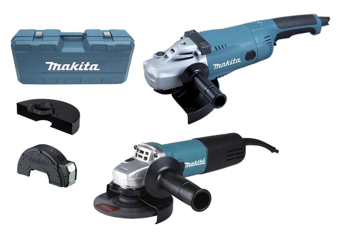 MAKITA--VL-Nr. 200888-- AKTIVB Winkelschleiferset GA9020R + 9558HNR im Koffer 16977594