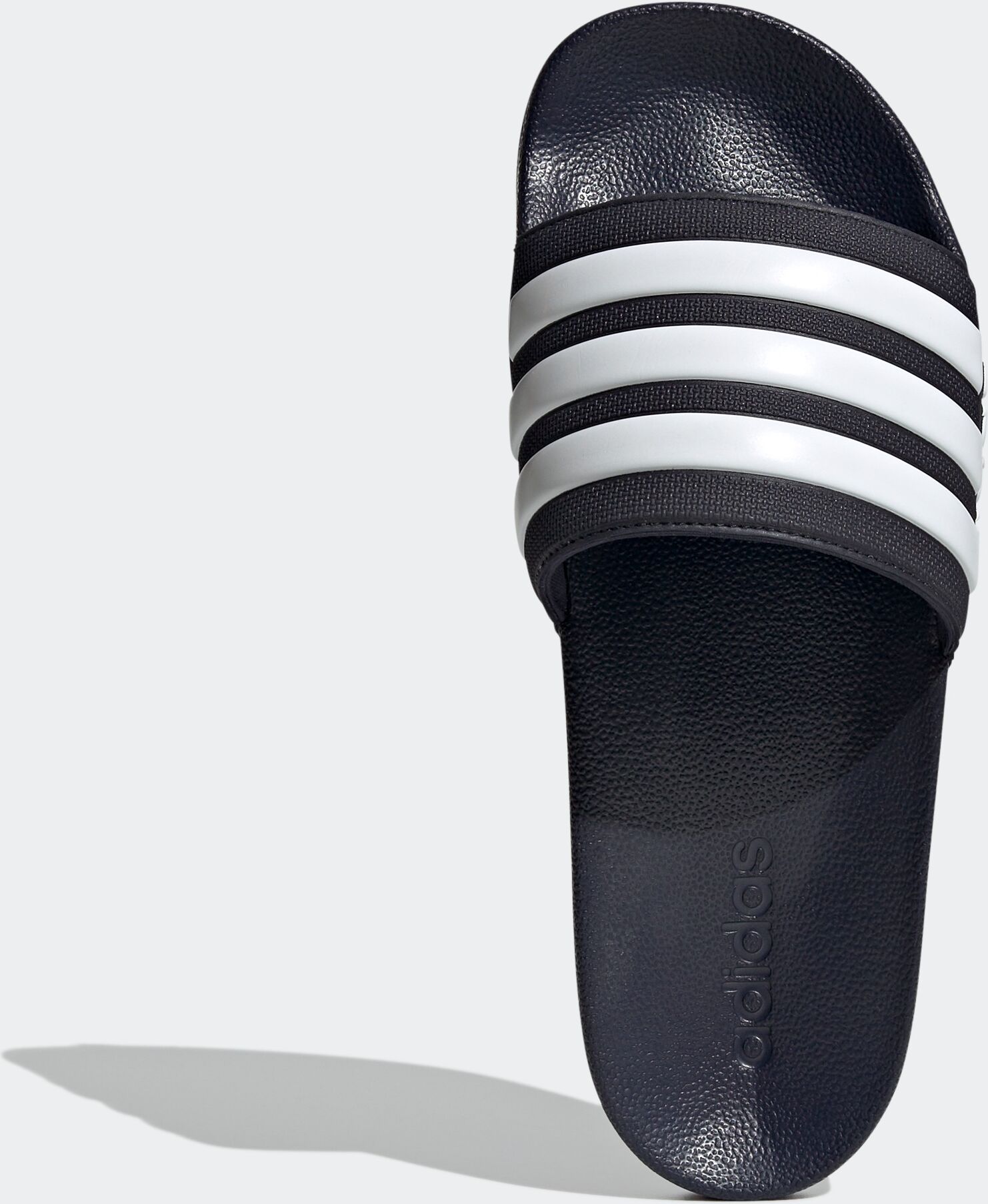 Badesandale ADIDAS SPORTSWEAR "SHOWER ADILETTE", Damen, Gr. 40,5, blau (legend ink, ftwr weiß, legend ink), Synthetik, Schuhe Badesandale, Badelatschen legend ink, ftwr weiß, legend ink 40,5
